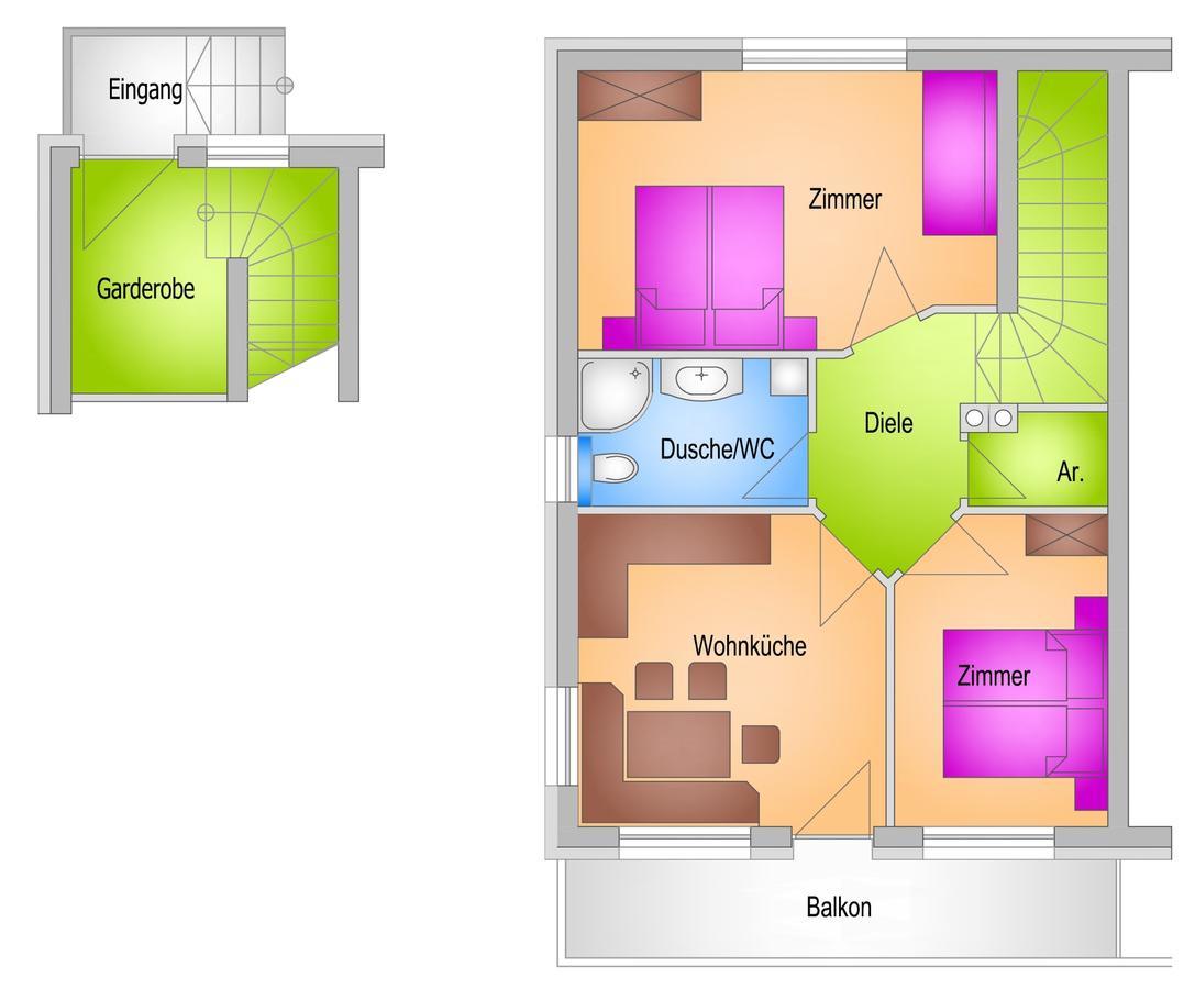 Apart Miriam Apartment Швендау Екстериор снимка
